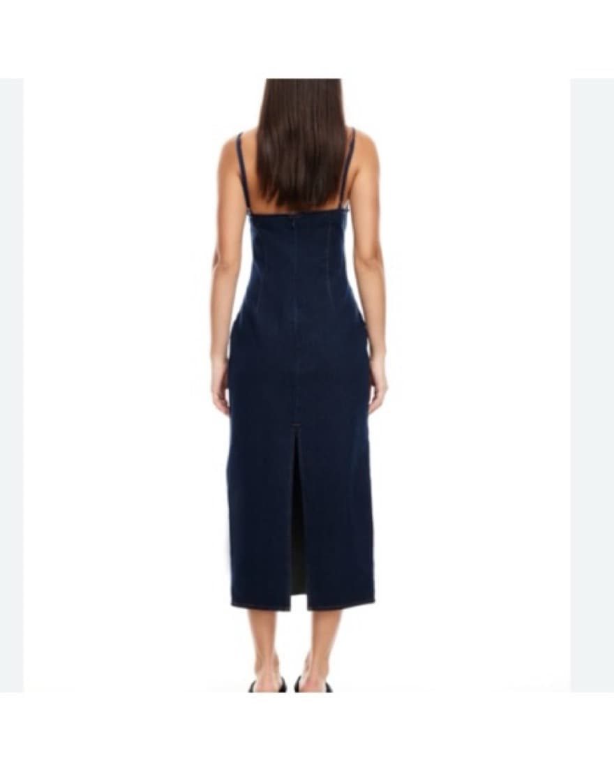Lioness Denim Midi Dress - Image 2