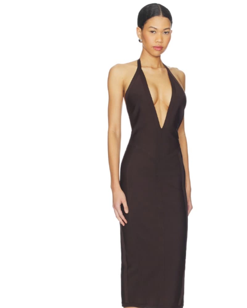 Kass Bandage Midi Dress - Image 3