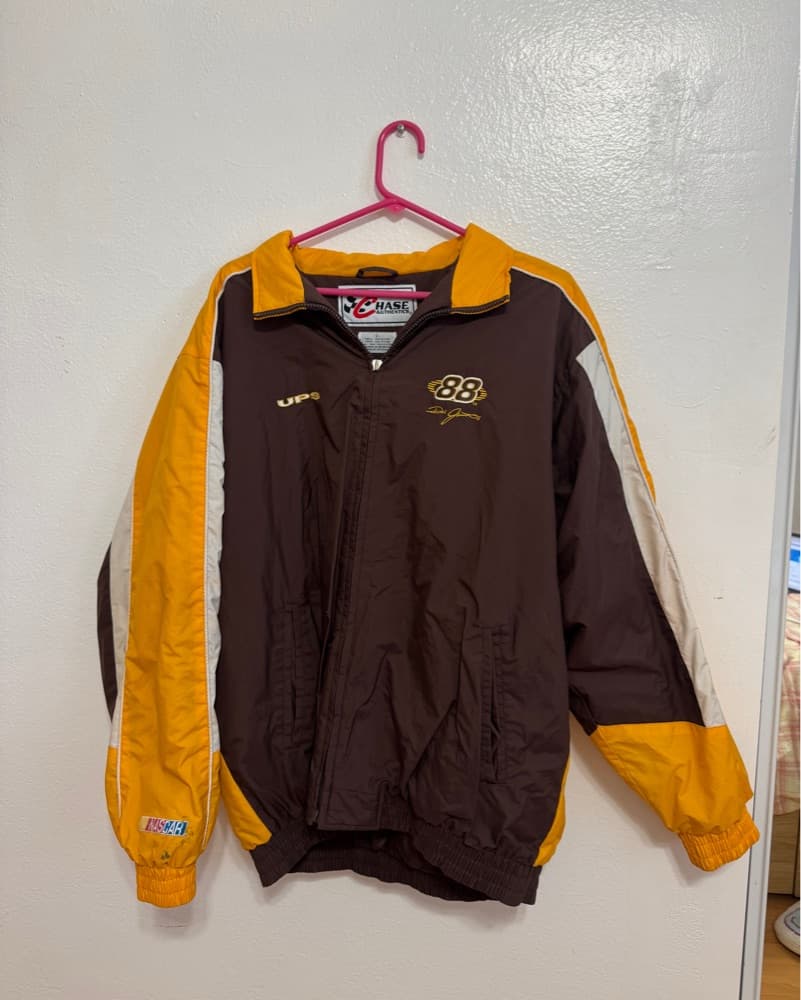 NASCAR UPS Puffer Jacket - Image 1