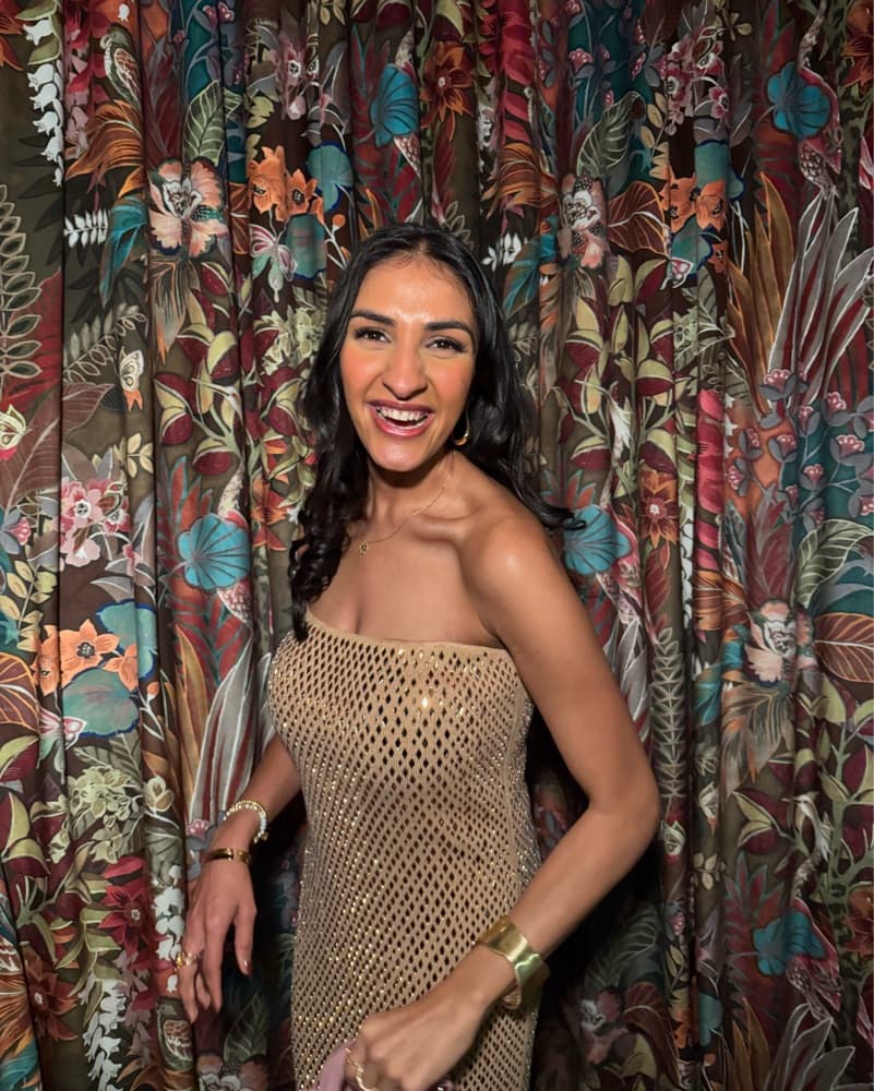 Retrofete Gold Embellished Knit Dress - Image 5