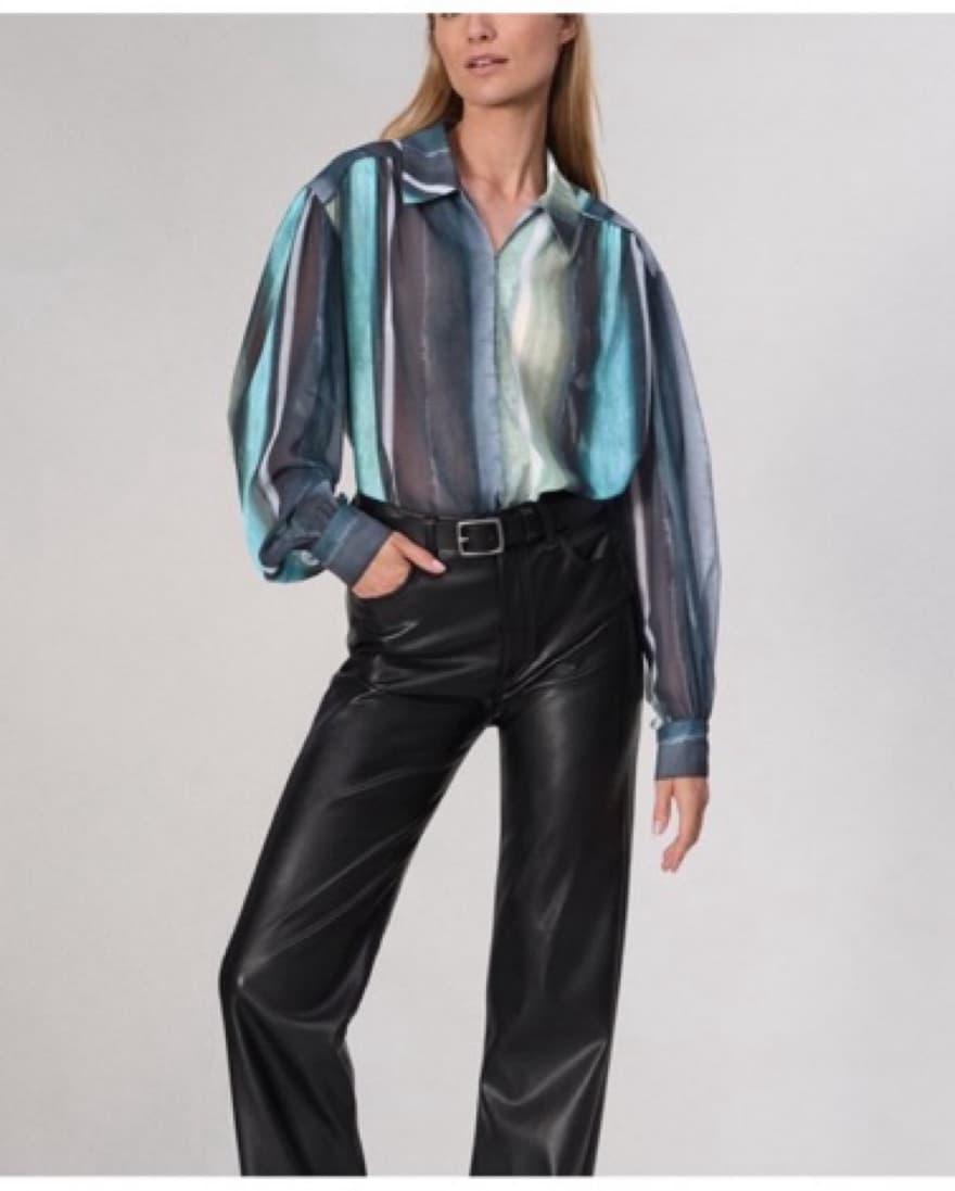Rag & bone Striped Chic Shirt - Image 1