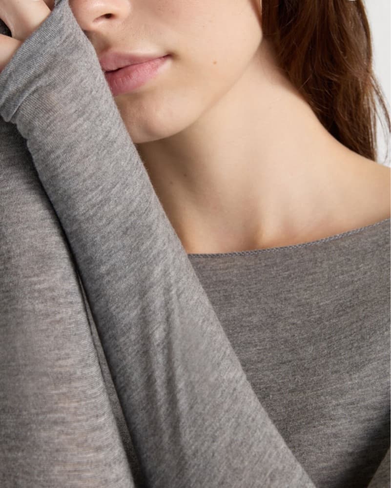 Intimisssi Boat Neck Cashmere Top - Image 3