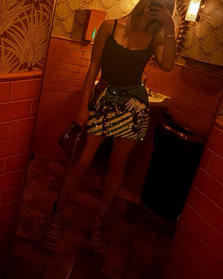 Dior Sequin Mini Skirt - Image 4