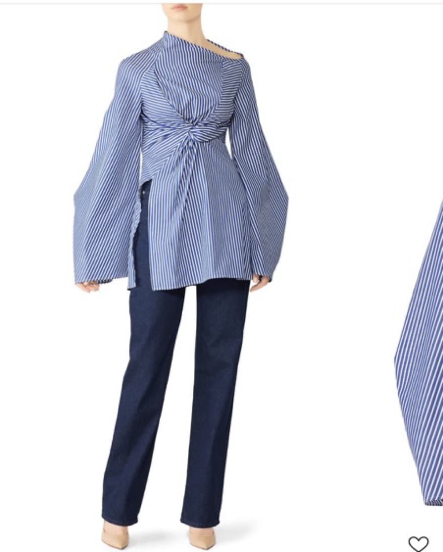Sid Neigum Asymmetrical Twist Top - Image 2