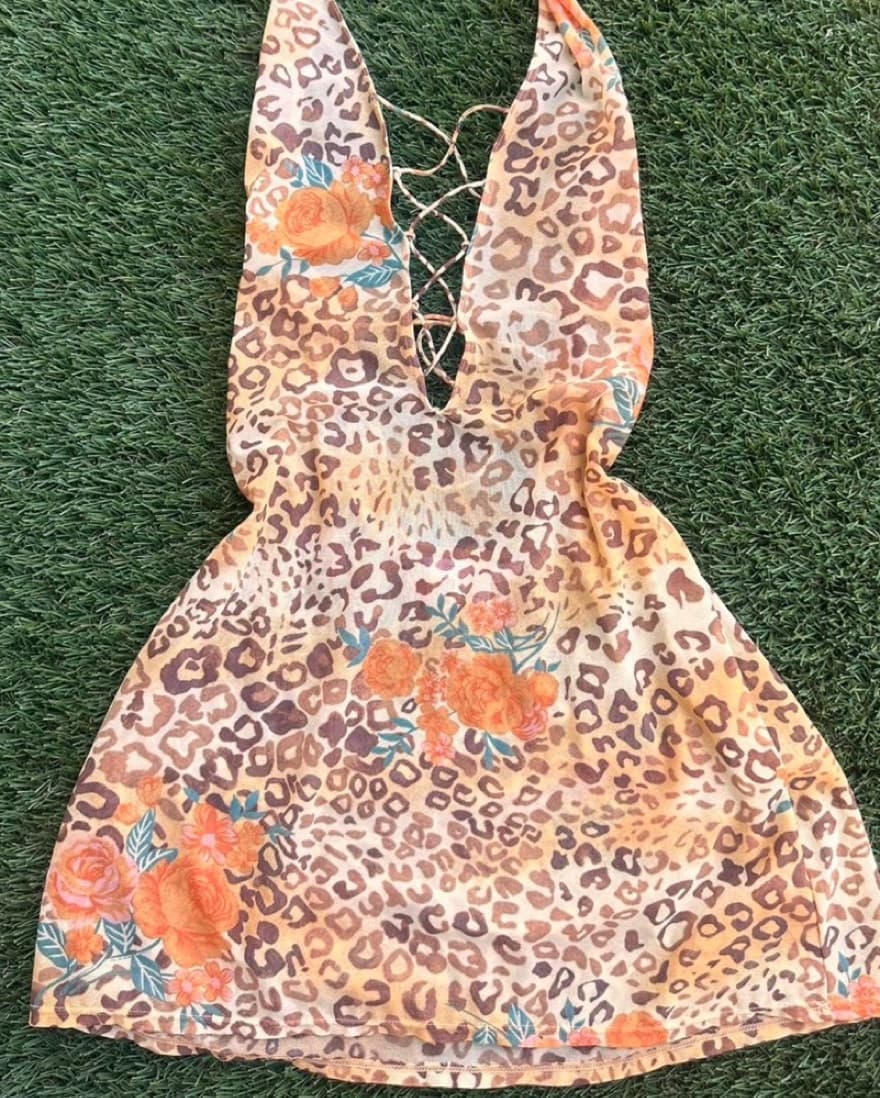 Vintage Victoria’s secret halter dress - Image 2