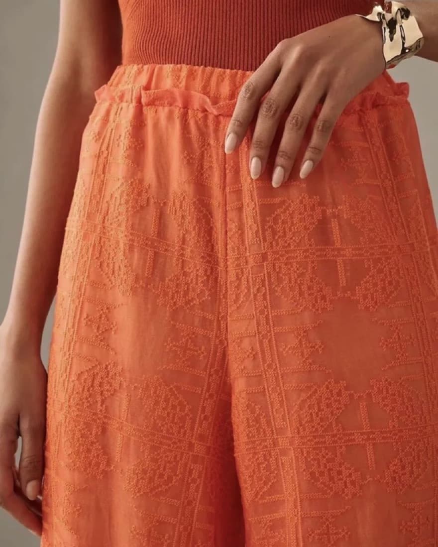 NWT Anthropologie Wide Leg Pants MSRP $2 - Image 3