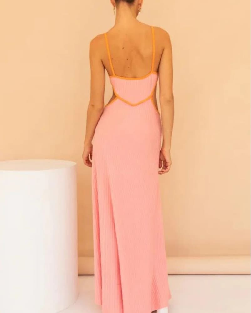 VRG GRL Ribbed Knit Maxi Dress - Image 2