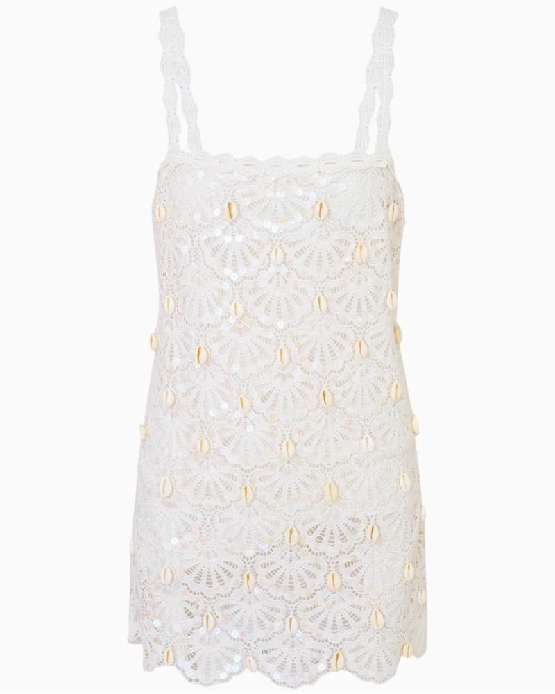 LoveShackFancy Shell Dress - Image 4