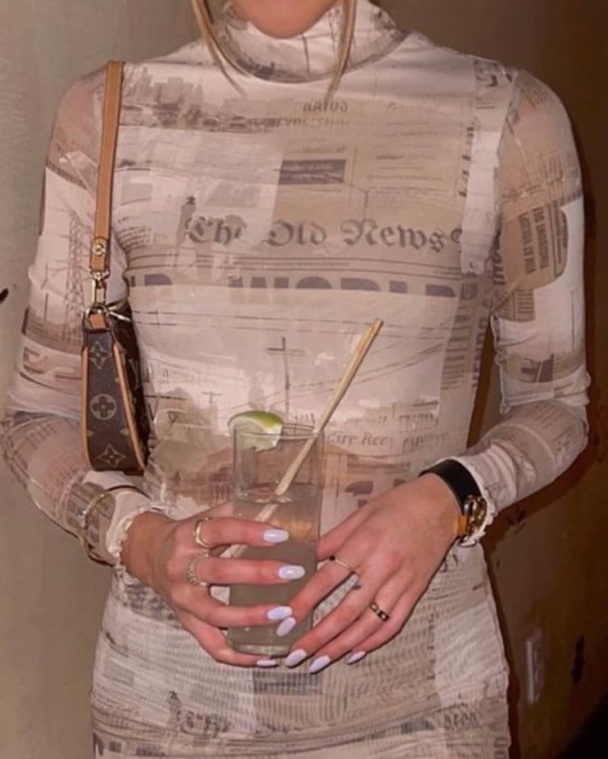 Mesh F21 Dress - Image 2