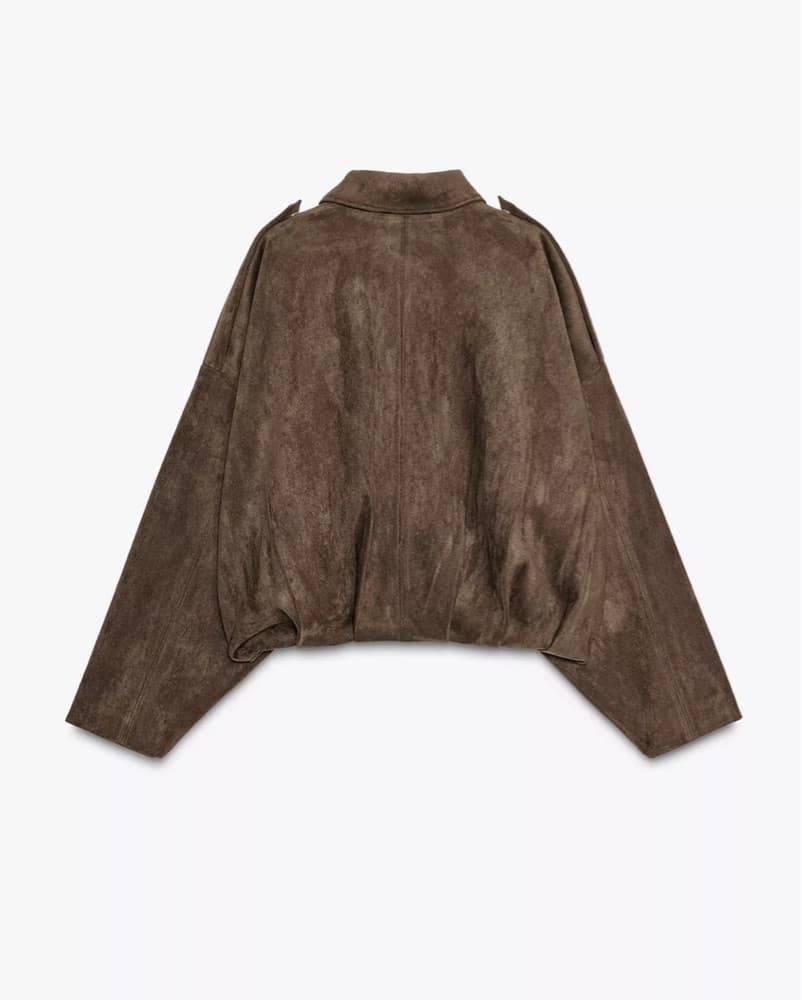 Brown Suede Jacket - Image 3