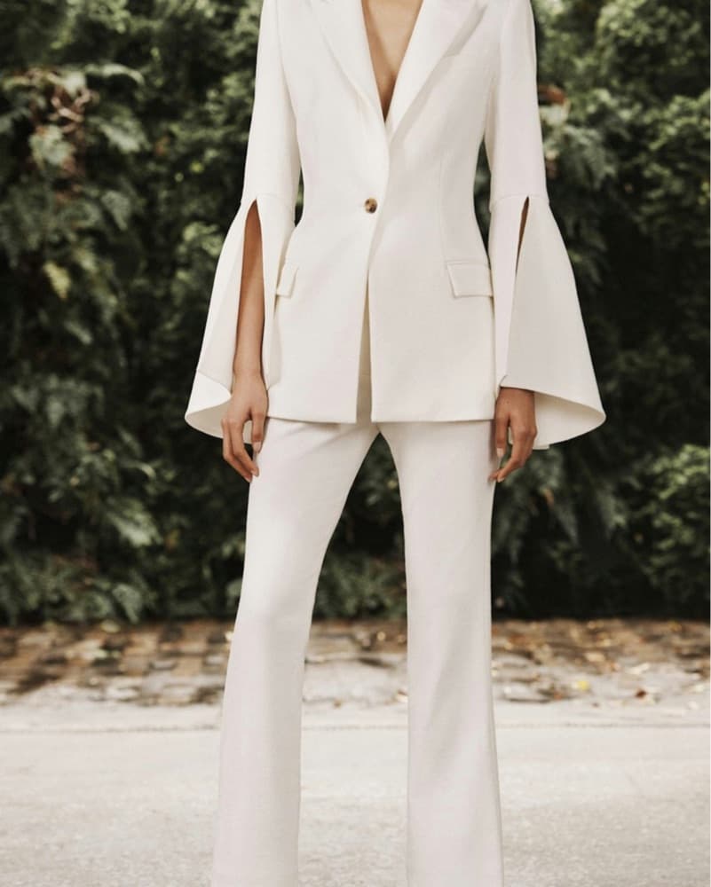 Runway prabal Gurung White Suit - Image 1