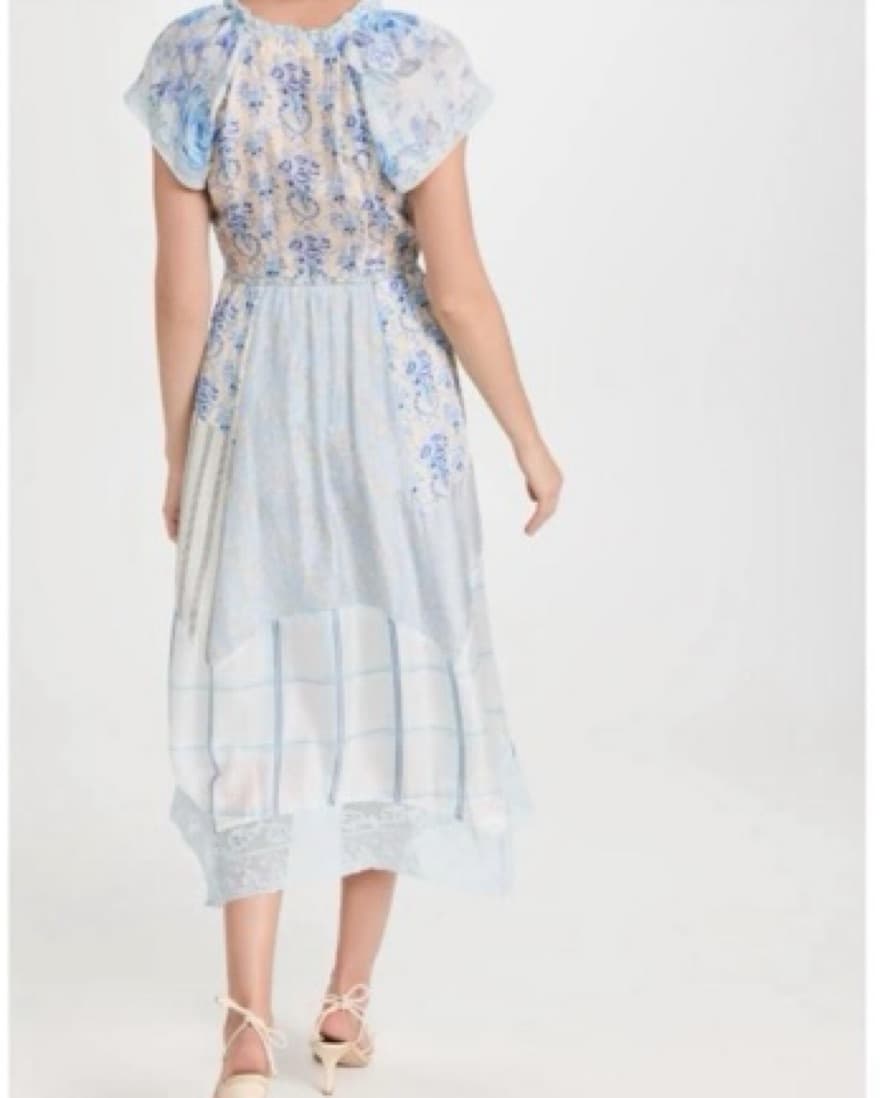 LoveShackFancy Blue Dress  - Image 4