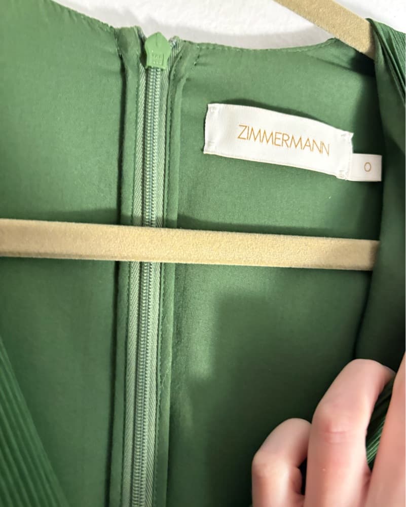 Zimmerman Green Dress - Image 4