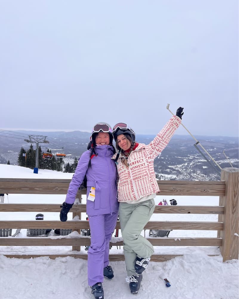 Half Days Sage Green Ski Pants - Image 3