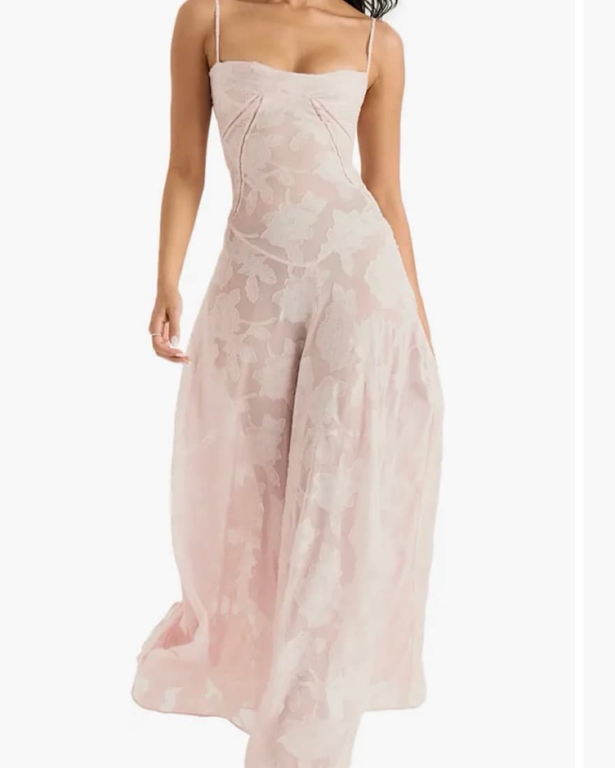 House of CB Pink Lace Dress - Image 2