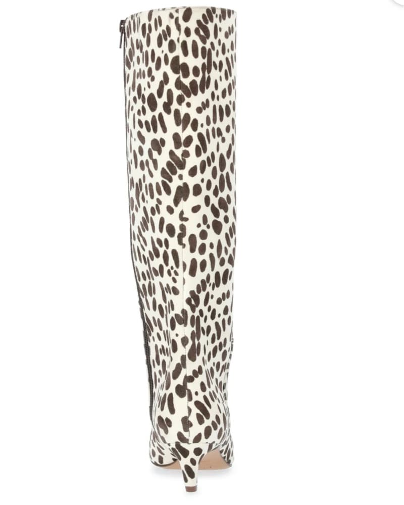 Dalmation / Cow Print knee high boots - Image 3