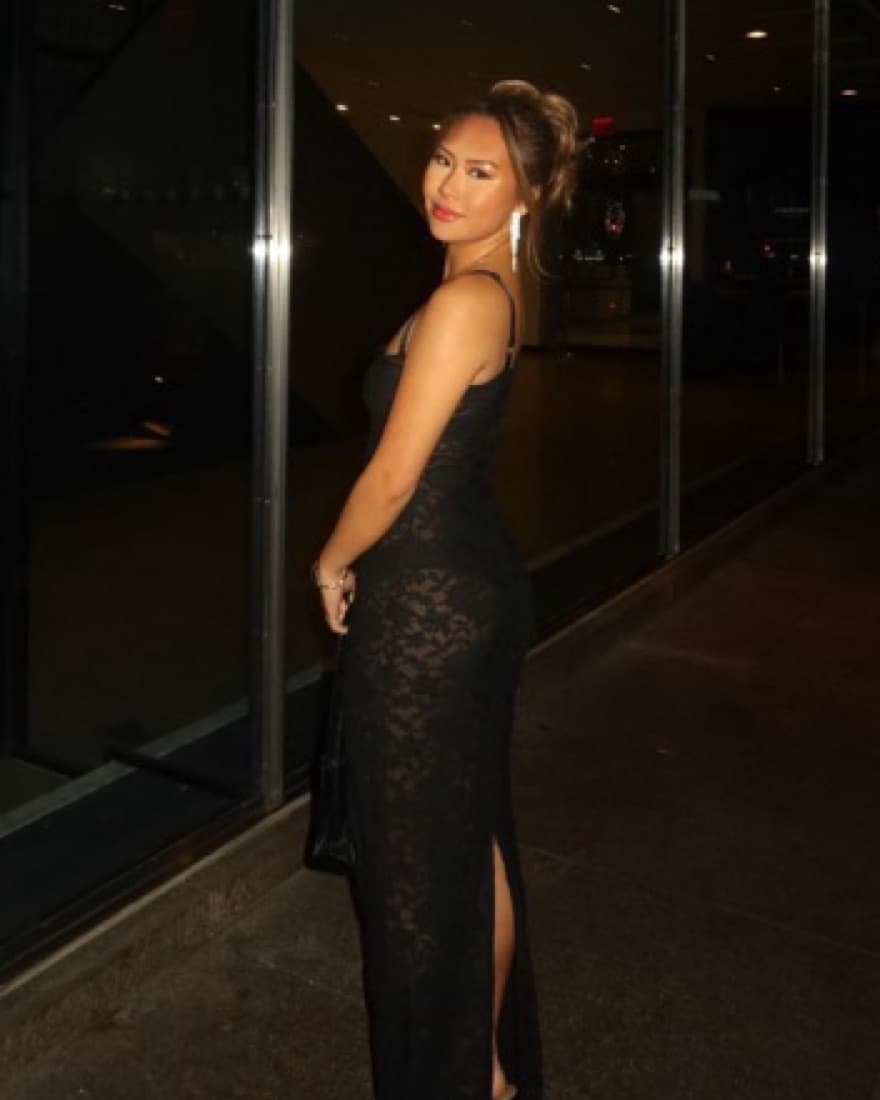 Black Lace Dress - Image 5