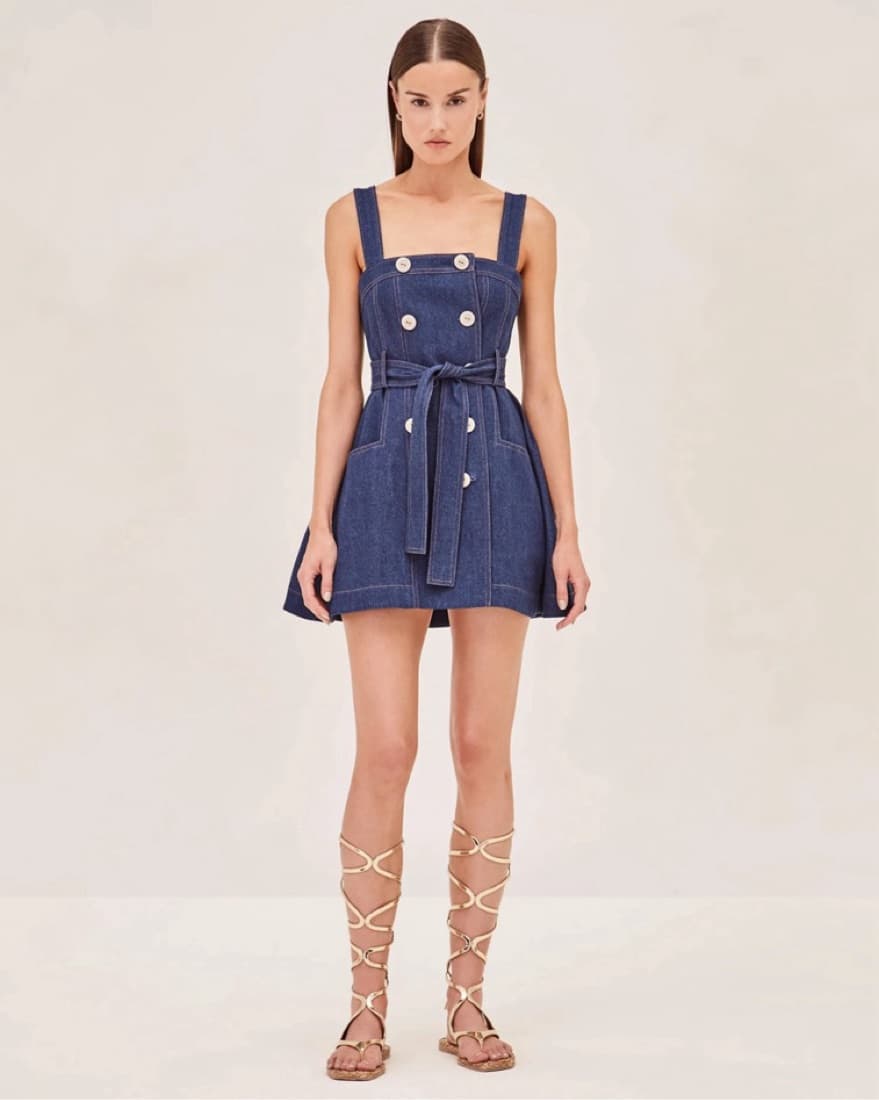 Alexis Denim Dress  - Image 1