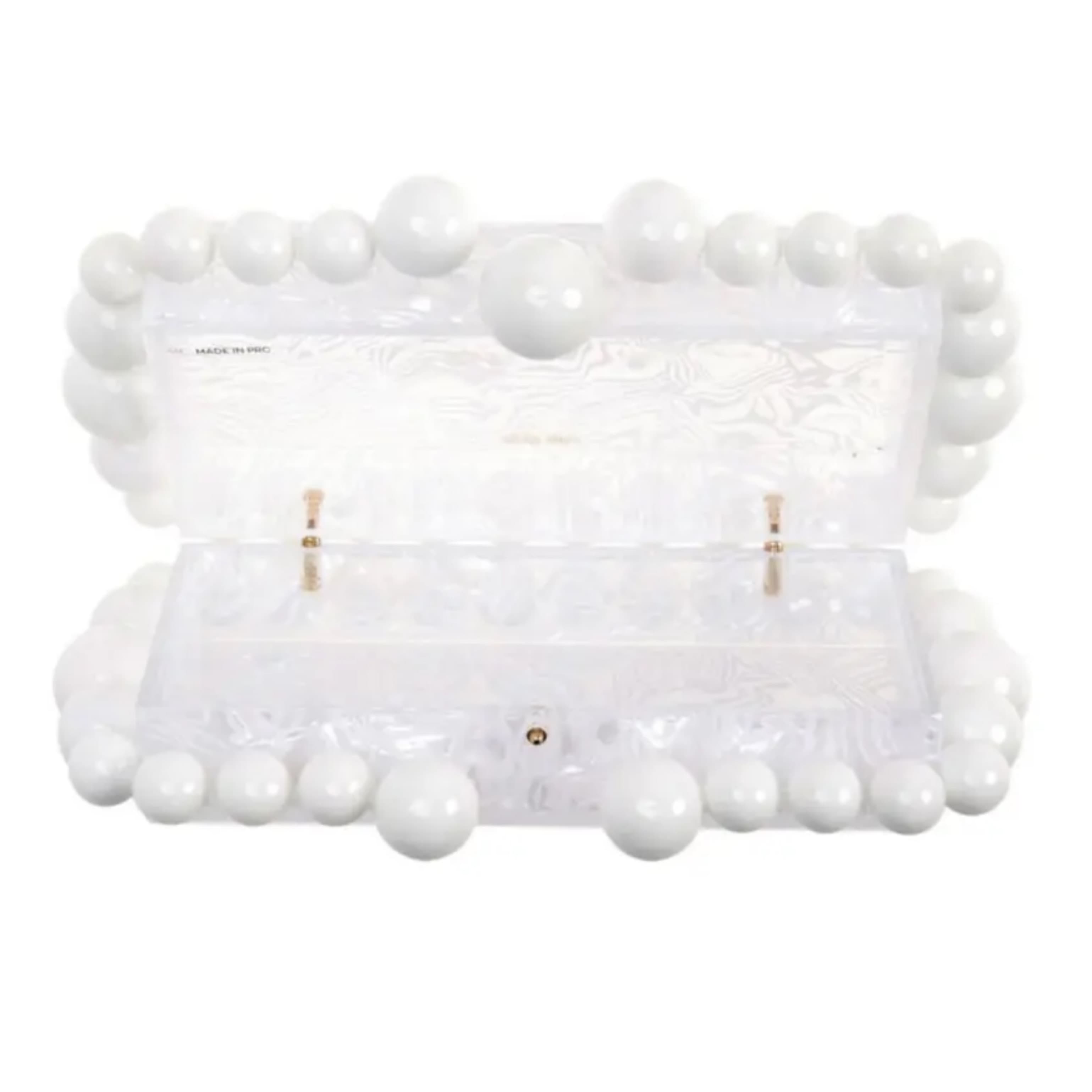 Cult Gaia  Eos Bauble Acrylic Box Clutch - Image 2