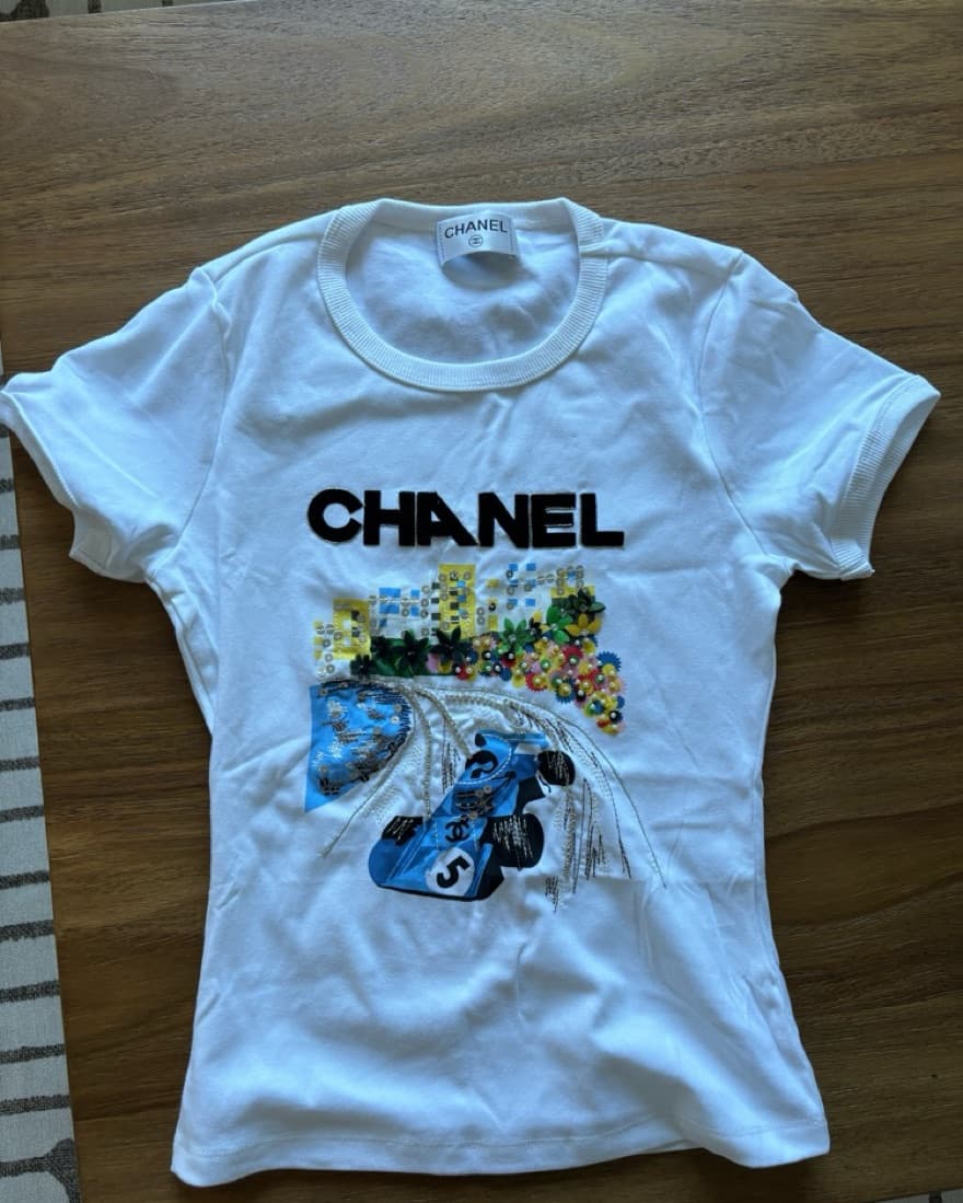 Chanel F1 Monte Carlo T Shirt - Image 1