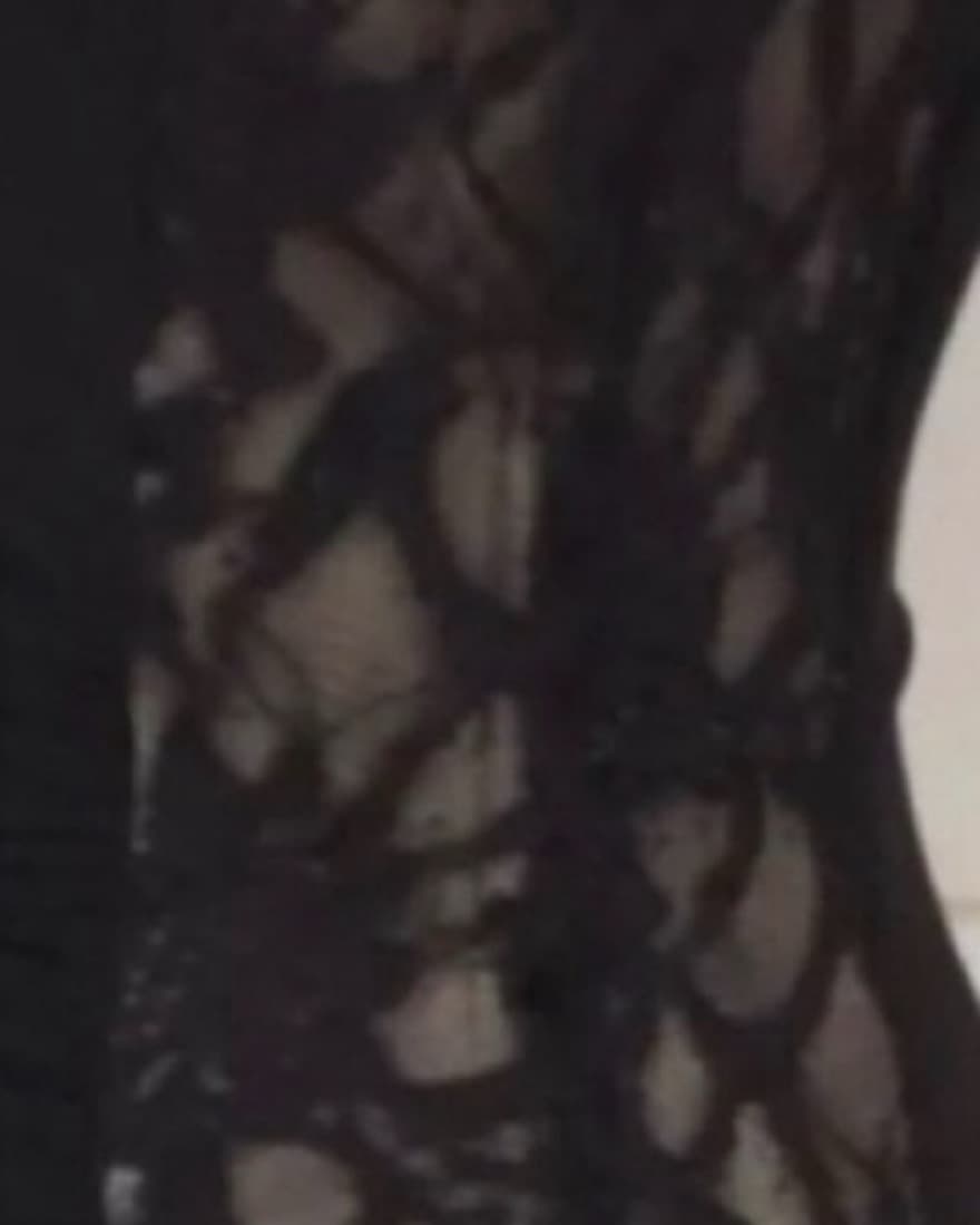Black Lace Ralph Lauren Dress - Image 3