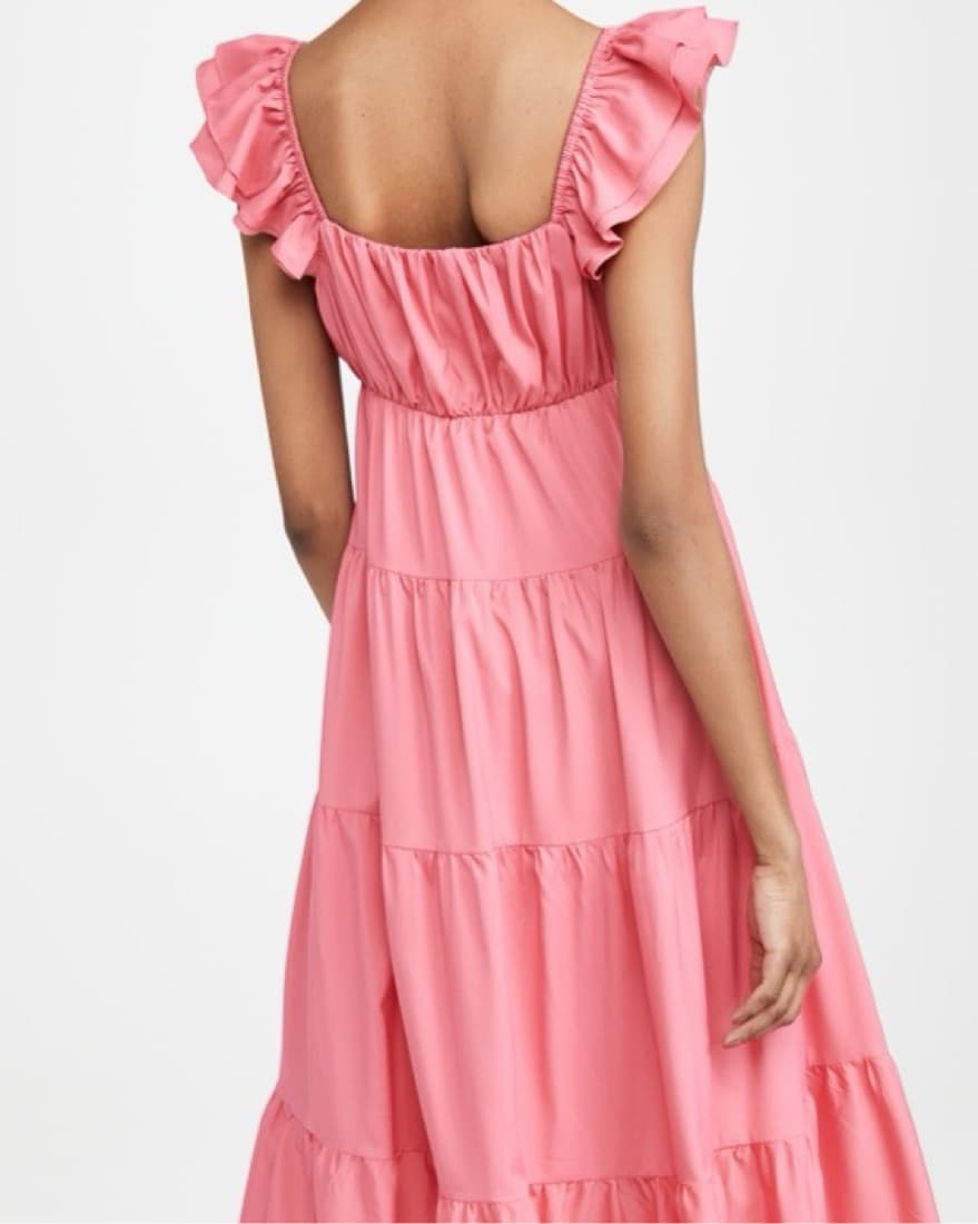 English Factory Ruffle Sleeve Maxi Dress - Image 2