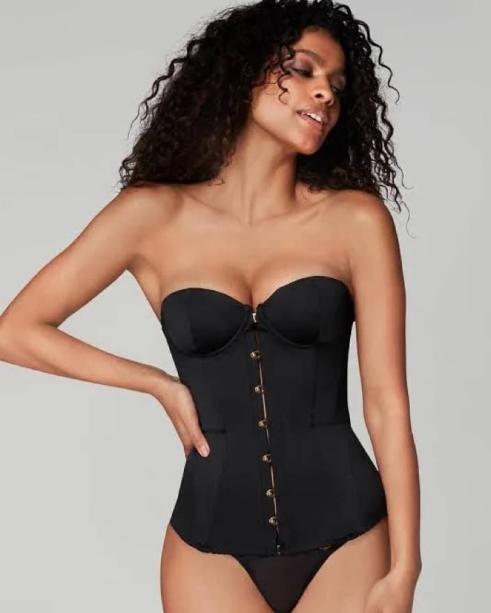 Agent Provocateur Black Mercy Corset - Image 3
