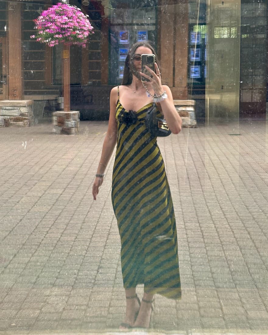 Midi / Maxi Striped Dress  - Image 2