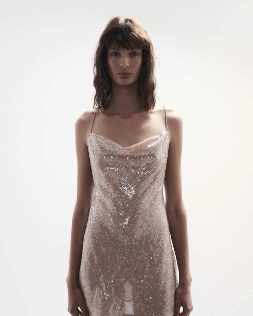 Sommer Swim Ibiza Sequin Mini Dress  - Image 3