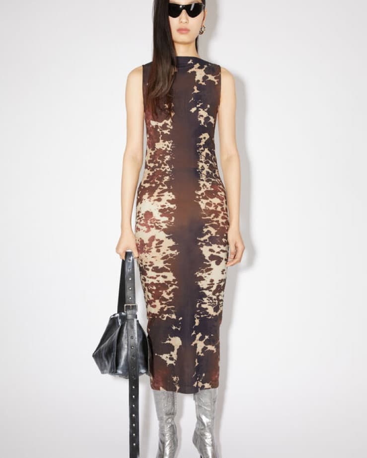 Ance Studios Cow Print Seamless Dress - Image 5