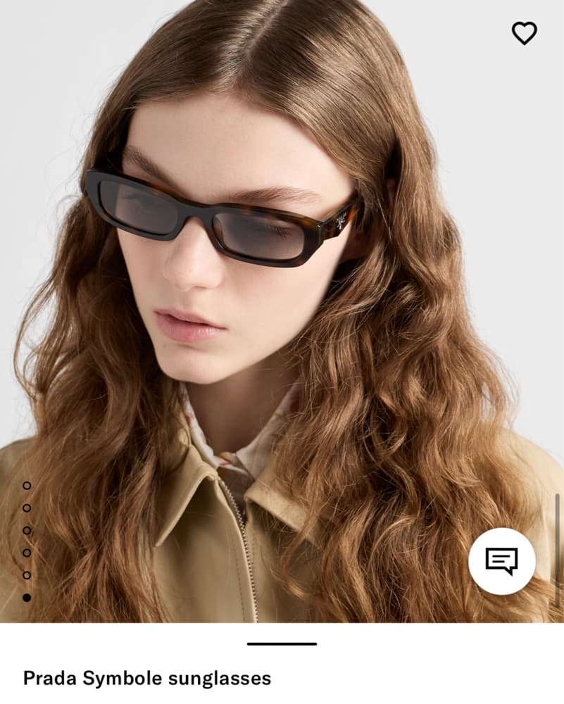 Prada Symbole Sunglasses - Image 3