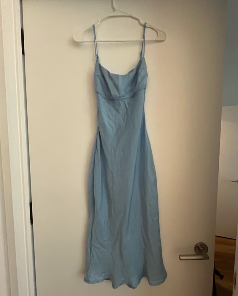 Sky Blue Maxi Dress - Image 2