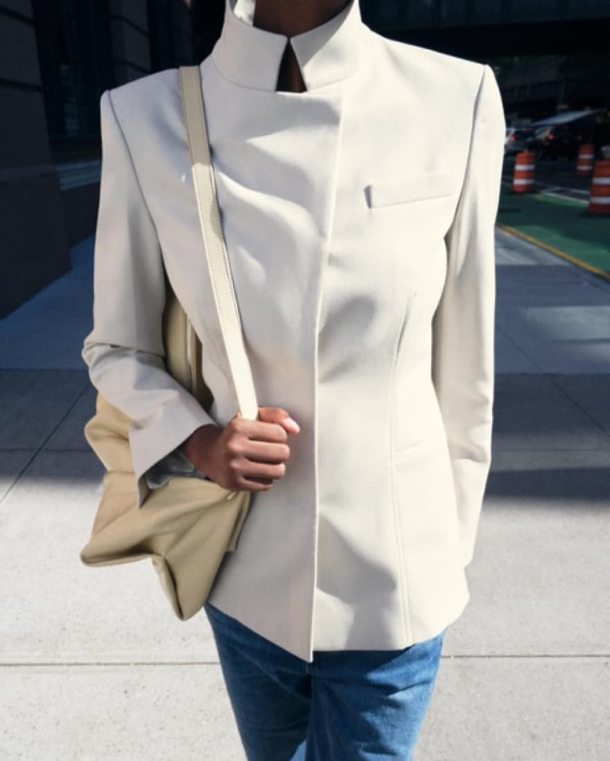 Cream Blazer - Image 3