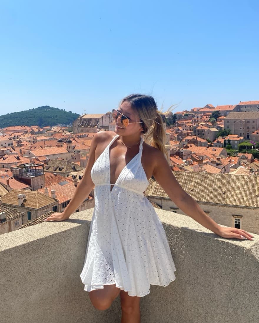 Zara White Lace Dress  - Image 1