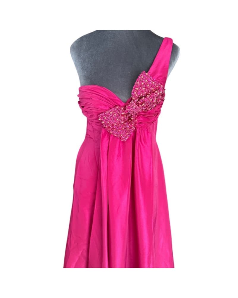 Bicici Magenta Formal Dress - Image 2