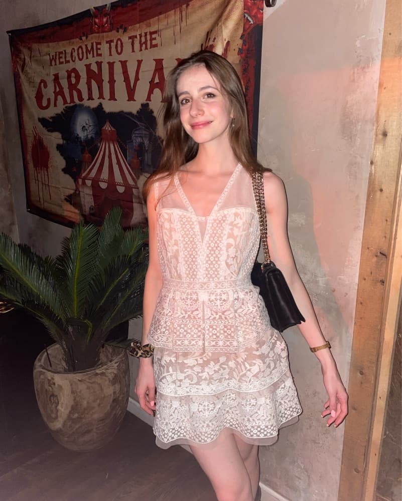 Pink Lace BCBGMaxAzria Dress - Image 5