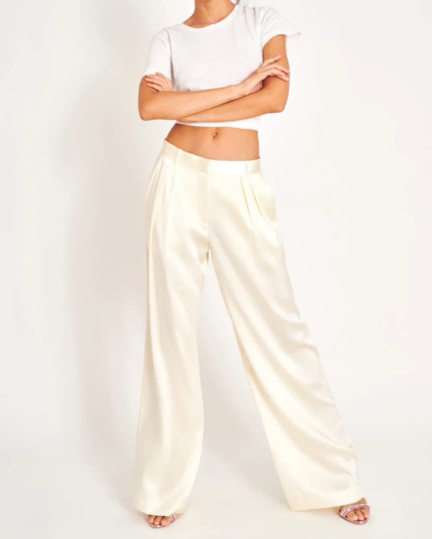 LoveShackFancy Silk Pants - Image 2