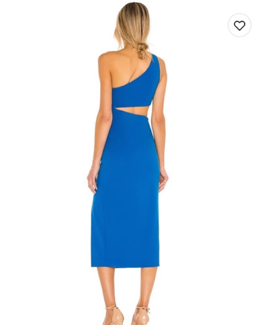 Kody Cutout Midi Dress in Blueberry - Image 3