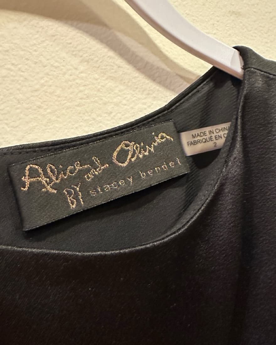 Alice + Olivia Black Gown - Image 2