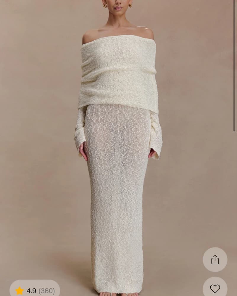 Meshki Boucle Dress - Image 3