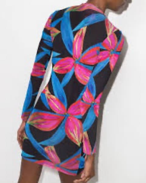 Louisa Ballou Floral Dress - Image 2