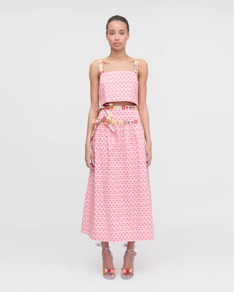 Hill House Pink Cala Check Set - Image 1