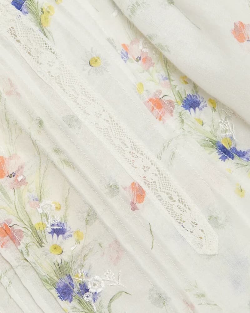 Doen Floral Cotton Top - Image 3