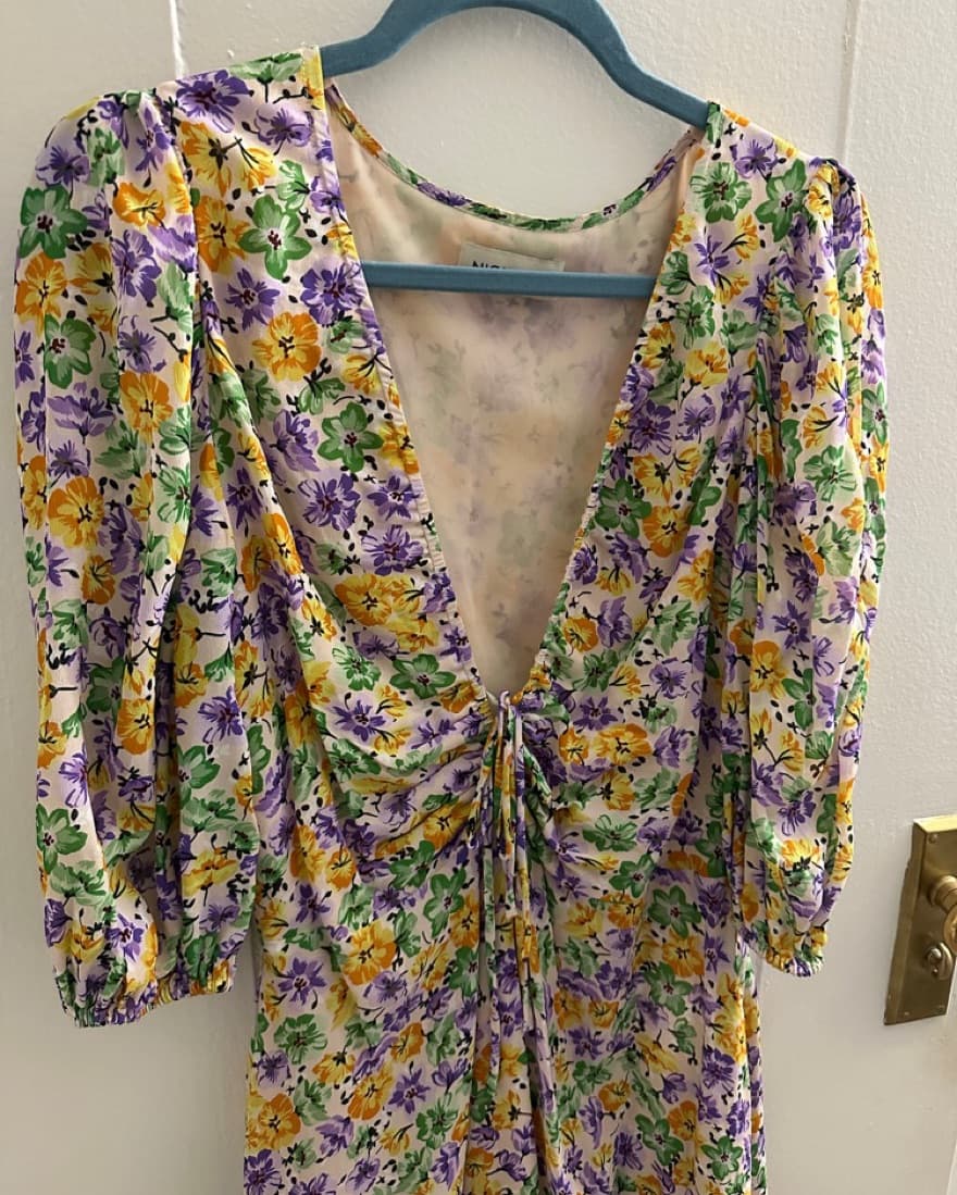 Floral Nicholas Midi Dress - Image 3
