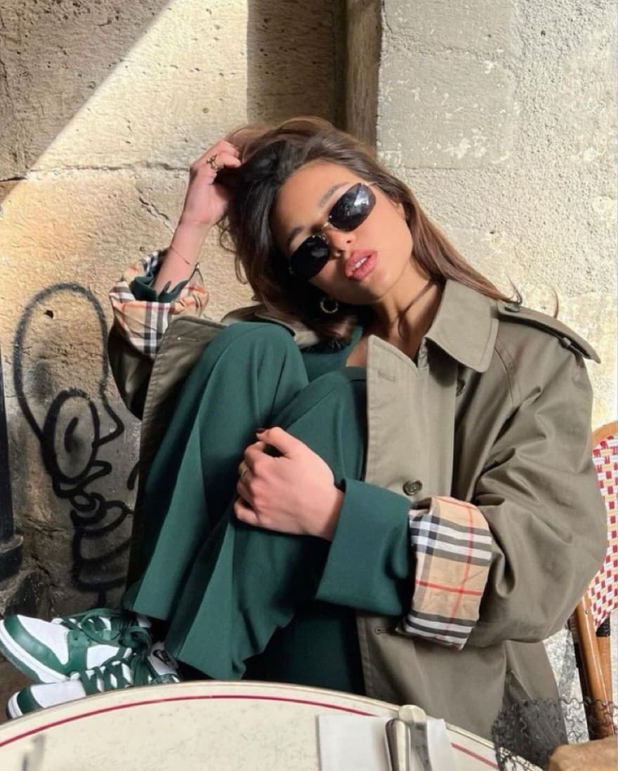 Vintage Burberry Coat - Image 1