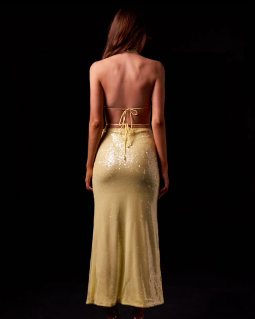 Peppermayo Elara Sequin Maxi Dress - Image 3