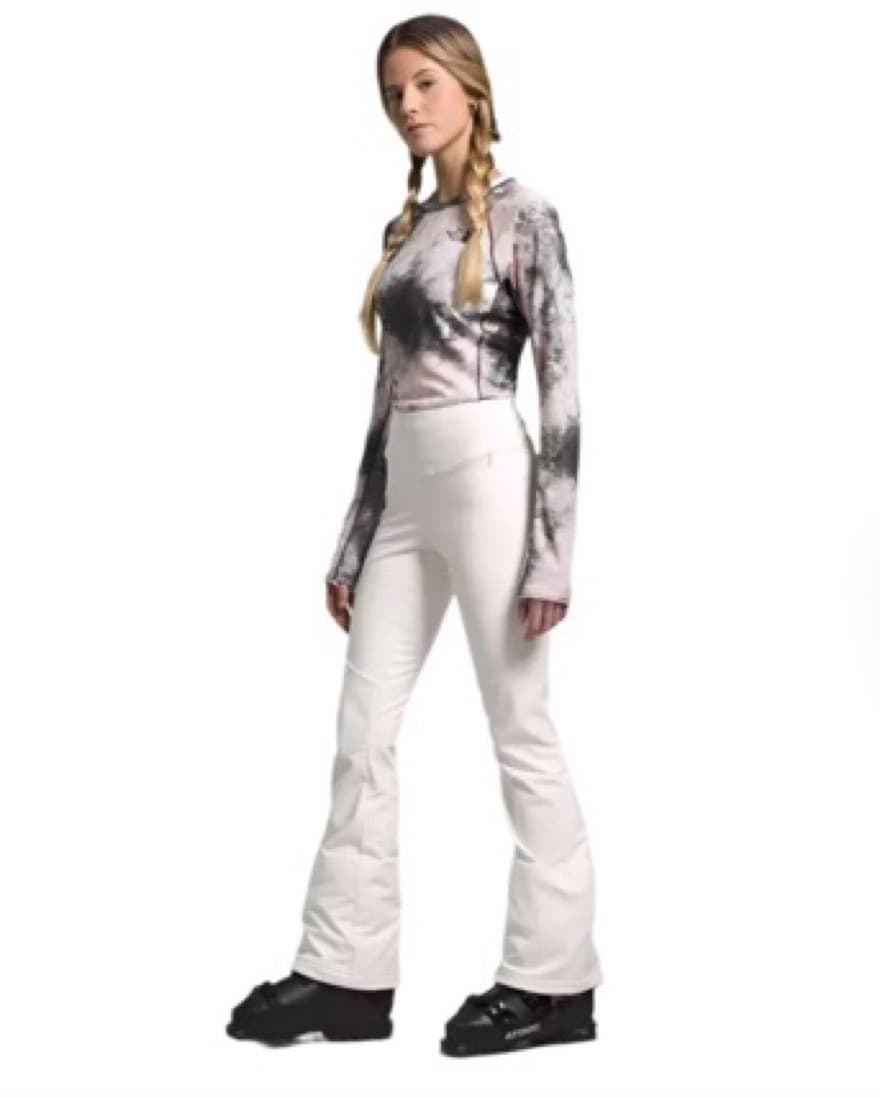 White North Face Ski Pants - Image 2