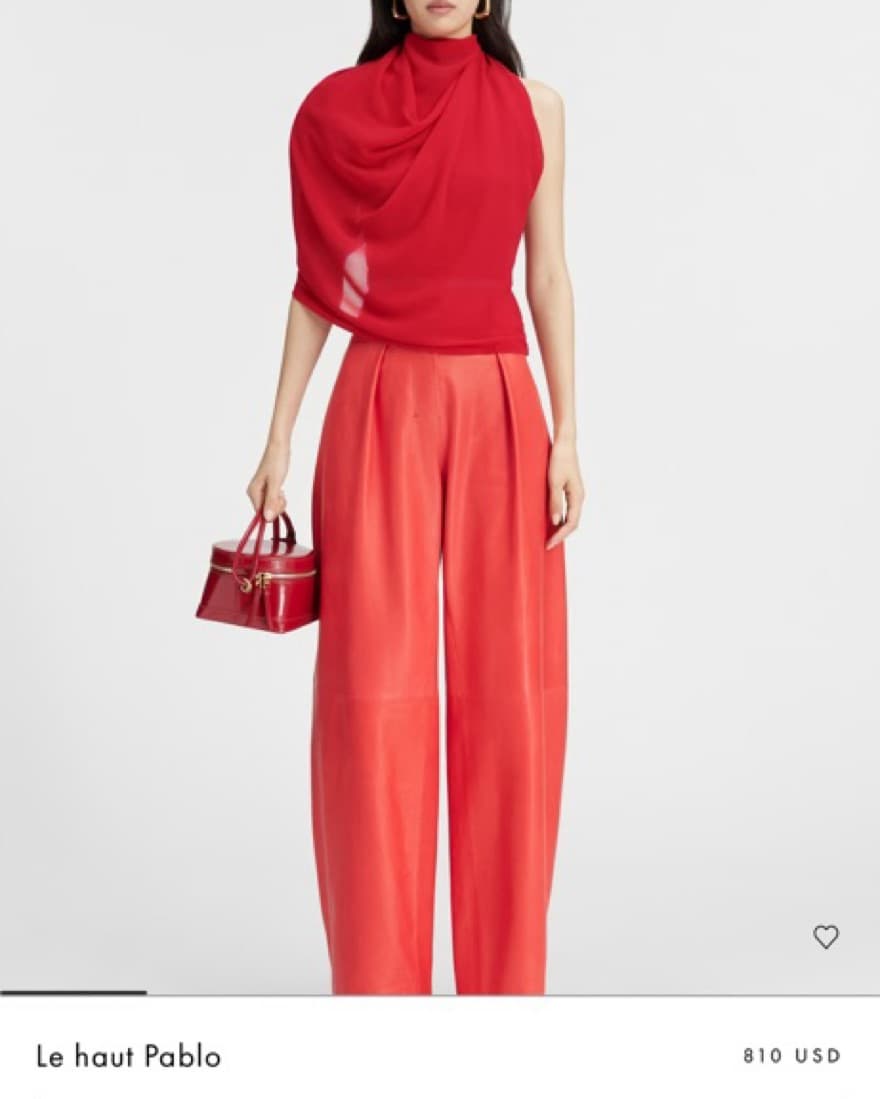 JACQUEMUS one-sleeve draped Top - Image 4