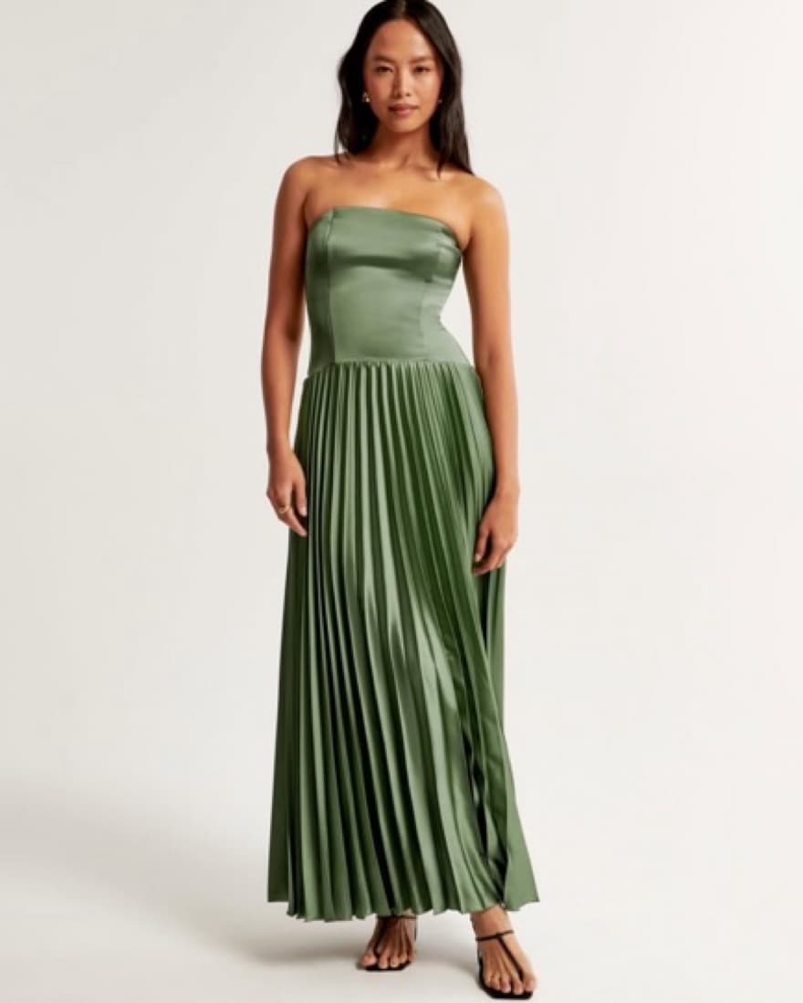 Abercrombie Giselle Strapless Drop Waist - Image 1
