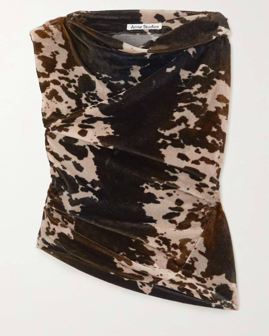 Acne Studios Cowprint Top - Image 2